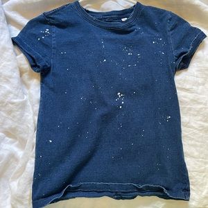Boys AG kids blue splatter tshirt size 6 $8